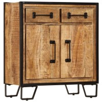 Vidaxl Sideboard 25.6X11.8X27.6 Solid Mango Wood