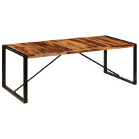 Vidaxl Dining Table 86.6X39.4X29.5 Solid Sheesham Wood