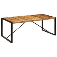 Vidaxl Dining Table 78.7X39.4X29.5 Solid Mango Wood