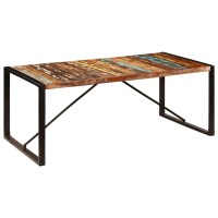 Vidaxl Dining Table 78.7X39.4X29.5 Solid Reclaimed Wood