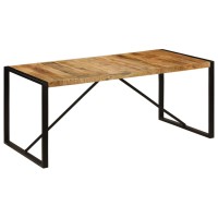 Vidaxl Dining Table 70.9X35.4X29.5 Solid Mango Wood