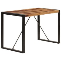 Vidaxl Dining Table 47.2X23.6X29.9 Solid Sheesham Wood