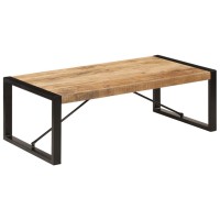 Vidaxl Coffee Table 47.2X23.6X15.7 Solid Mango Wood