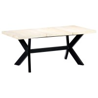 vidaXL Dining Table White 70.9