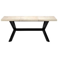 vidaXL Dining Table White 70.9