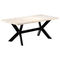 vidaXL Dining Table White 70.9