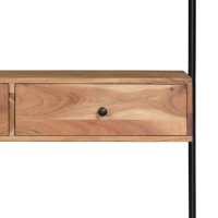 Vidaxl Wall Desk 35.4X15.7X66.9 Solid Acacia Wood