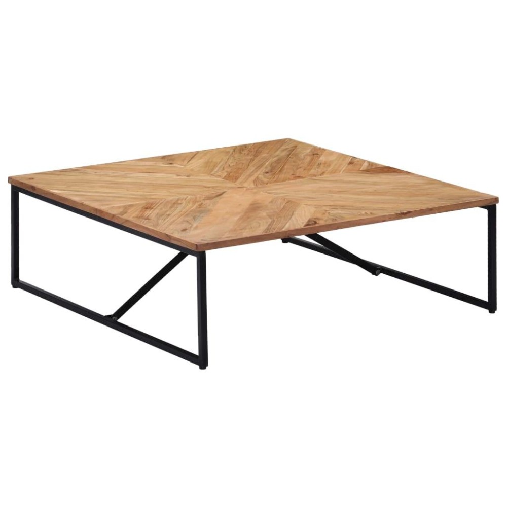 Vidaxl Coffee Table 43.3X43.3X14.1 Solid Acacia Wood