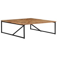 Vidaxl Coffee Table 43.3X43.3X14.1 Solid Acacia Wood