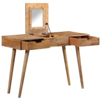 Vidaxl Dressing Table 44X17.7X29.9 Solid Mango Wood