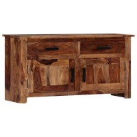 Vidaxl Sideboard 39.3X11.8X19.6 Solid Sheesham Wood