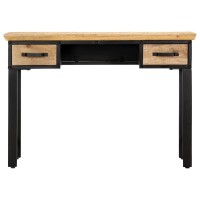 Vidaxl Writing Table 43.3X19.6X29.9 Solid Mango Wood