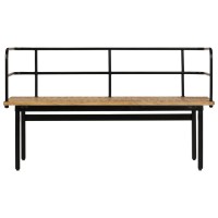 Vidaxl Bench 47.2X15.7X27.6 Solid Mango Wood