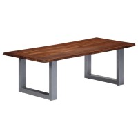 Vidaxl Coffee Table With Live Edges 45.3X23.6X15.7