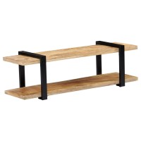 Vidaxl Tv Cabinet 51.2X15.7X15.7 Solid Mango Wood