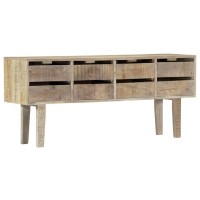 Vidaxl Sideboard 55.1X11.8X23.6 Solid Mango Wood