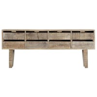 Vidaxl Sideboard 55.1X11.8X23.6 Solid Mango Wood