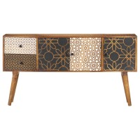 vidaXL Sideboard with Printed Pattern 51.2