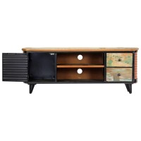 Vidaxl Tv Cabinet 47.2X11.8X17.7 Solid Reclaimed Wood