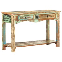 Vidaxl Console Table 47.2X15.7X29.5 Solid Reclaimed Wood