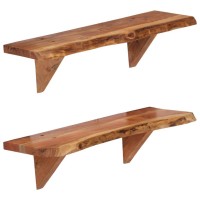 vidaXL Wall Shelves 2 pcs 23.6