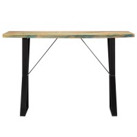 Vidaxl Dining Table 47.2X23.6X29.9 Solid Reclaimed Wood