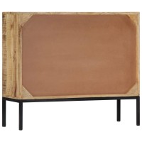 Vidaxl Sideboard 34.6X11.8X28 Solid Mango Wood