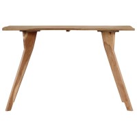 Vidaxl Dining Table 47.2X22.8X29.9 Solid Acacia Wood