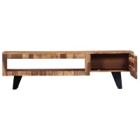 Vidaxl Tv Cabinet 55.1X11.8X15.7 Solid Sheesham Wood