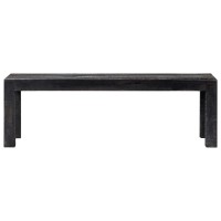 vidaXL Coffee Table Black 43.3