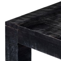 vidaXL Coffee Table Black 43.3