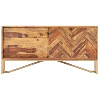 Vidaxl Sideboard 46.5X11.8X23.6 Solid Sheesham Wood