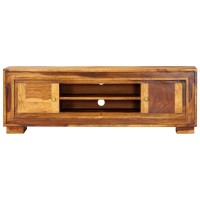Vidaxl Tv Cabinet 46.5X11.8X15.7 Solid Sheesham Wood