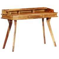 Vidaxl Writing Desk 45.3X19.7X33.5 Solid Sheesham Wood