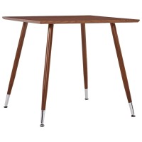 Vidaxl Dining Table Brown 31.7X31.7X28.7 Mdf