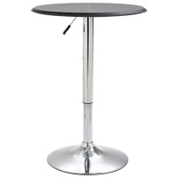 vidaXL Bar Table Black 脴23.6