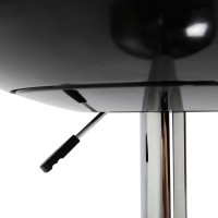 vidaXL Bar Table Black 脴23.6