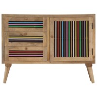 Vidaxl Sideboard 39.4X11.8X29.5 Solid Mango Wood