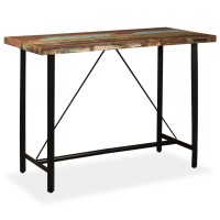 vidaXL Bar Set 7 Pieces Solid Reclaimed Wood