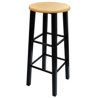 vidaXL Bar Table and Stool Set 3 Pieces Wood and Steel