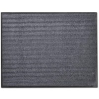 vidaXL PVC Door Mats 4 pcs Gray 35.4