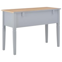 vidaXL Writing Desk Gray 43.1