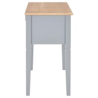 vidaXL Writing Desk Gray 43.1