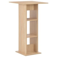 vidaXL Bar Table Oak 23.6