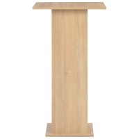 vidaXL Bar Table Oak 23.6