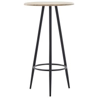 vidaXL Bar Table Oak 23.6