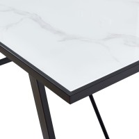 vidaXL Dining Table White 63