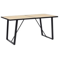 vidaXL Dining Table Oak 55.1