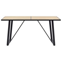 vidaXL Dining Table Oak 63