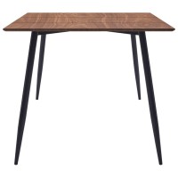 vidaXL Dining Table Brown 78.7